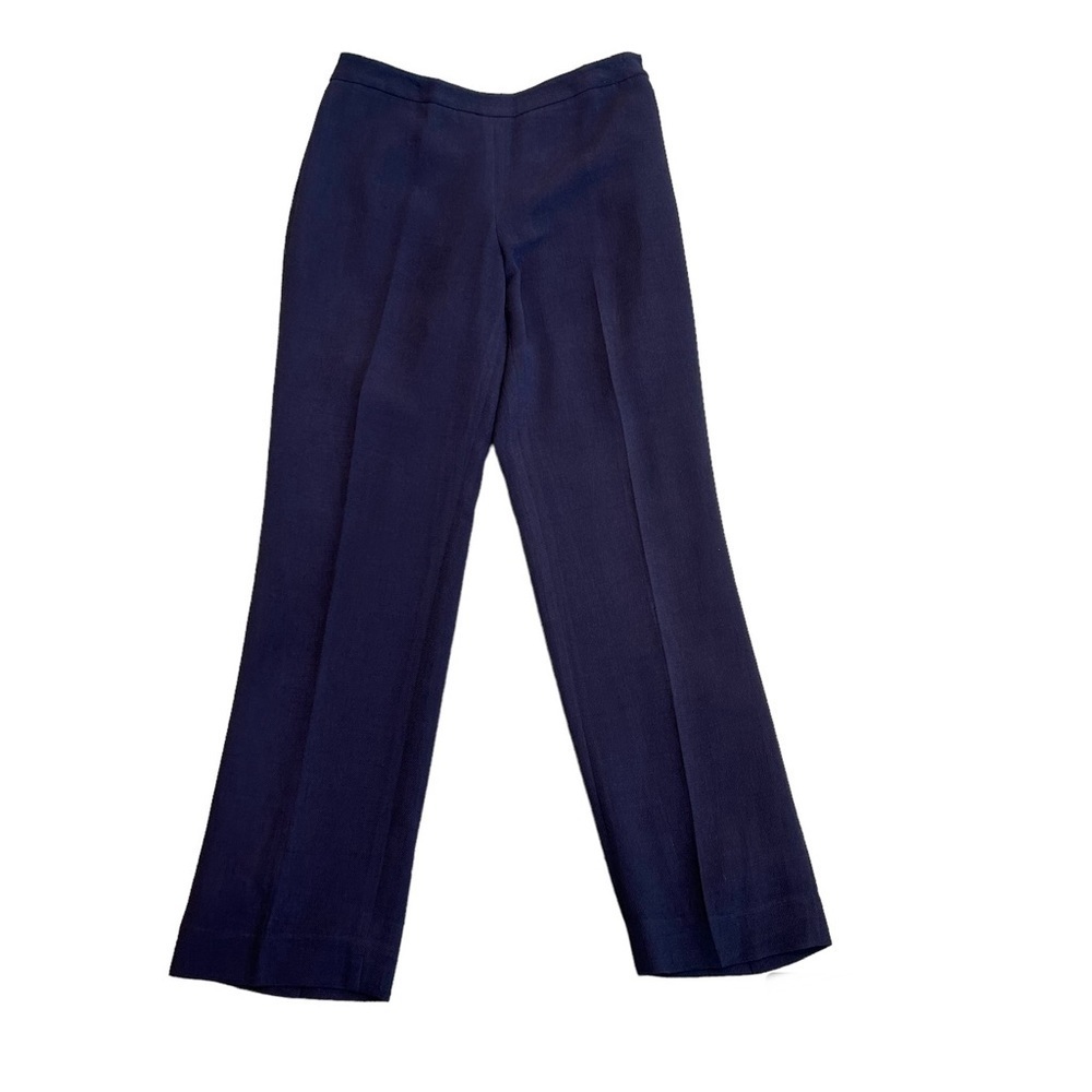 Jones New York Petite plum purple trouser dress pants side zipper 6P fully lined